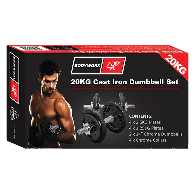BodyWorx 20kg Dumbbell Set