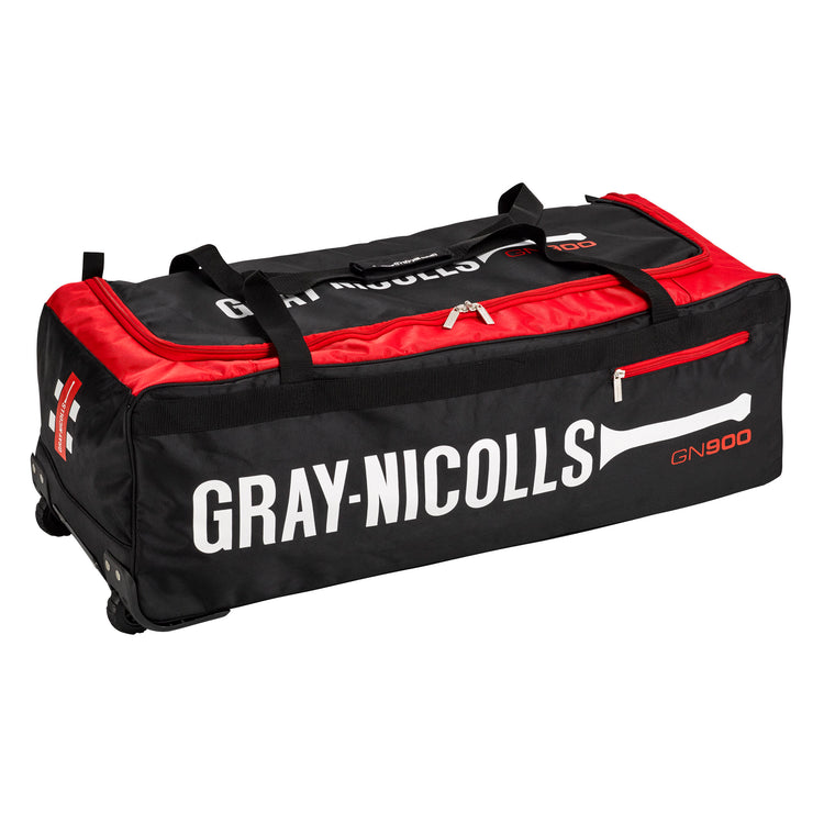 GRAY-NICOLLS GN 900 WHEEL BAG BLACK/RED