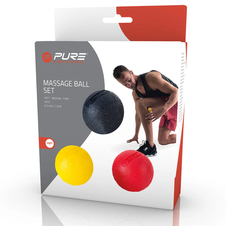PURE MASSAGE BALL SET - 3 BALLS