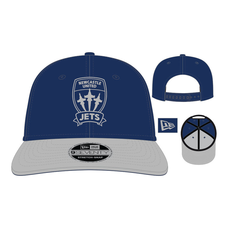 NEW ERA 970 NEWCASTLE JETS CAP