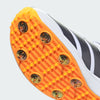 ADIDAS ADIPOWER INCURZA CRICKET SPIKED SHOE WHITE/ORANGE