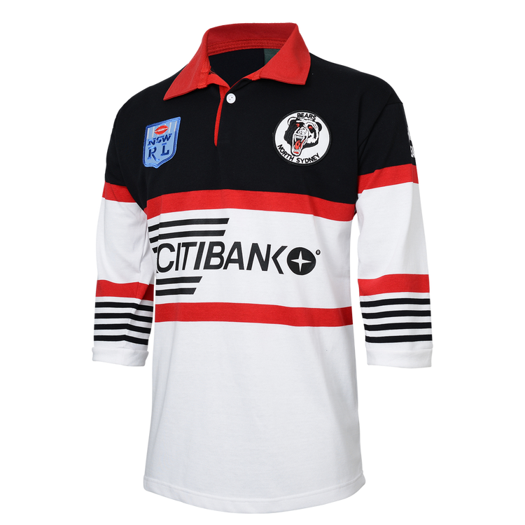 NORTH SYDNEY BEARS 1992 RETRO JERSEY