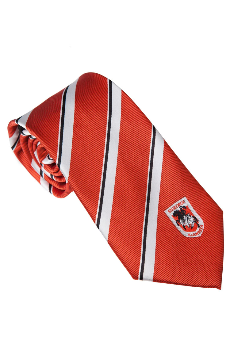Dragons Embroided Logo Neck Tie