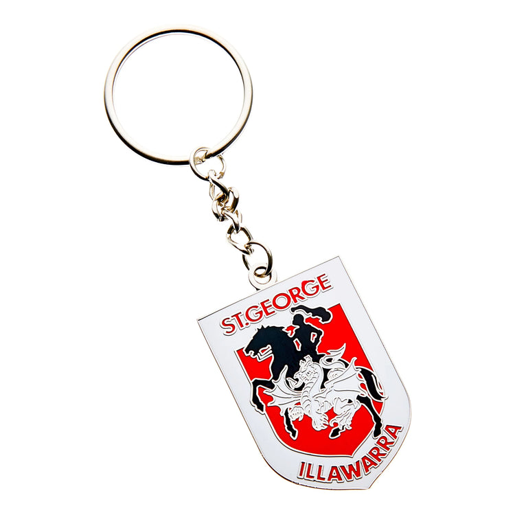 ST GEORGE DRAGONS LOGO KEYRING