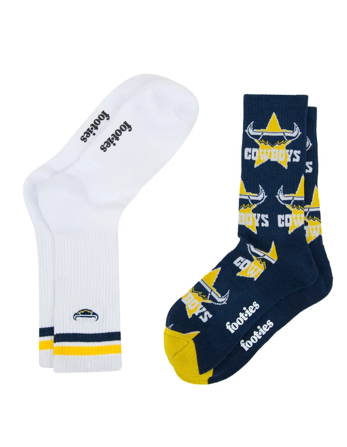 FOOTIES COWBOYS SOCKS - 2 PACK