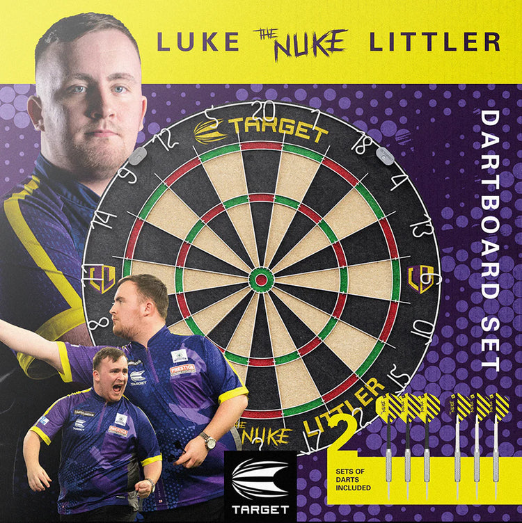 TARGET | Luke 'THE NUKE' Littler Dartboard Set