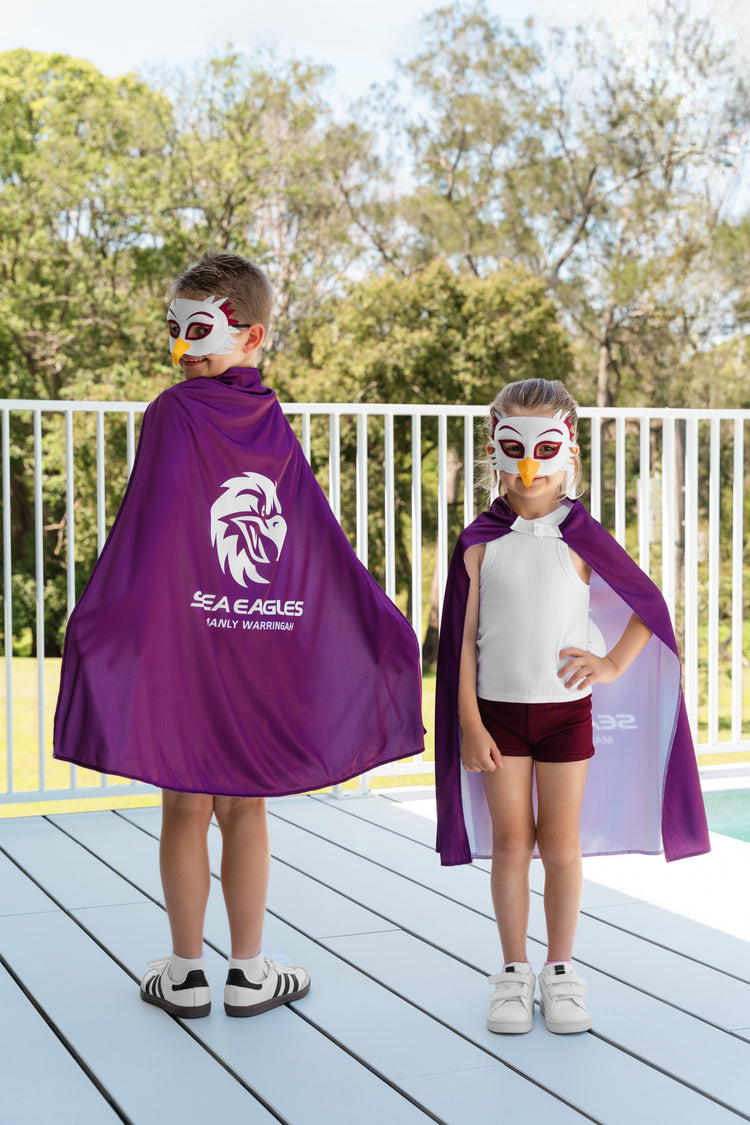 MANLY SEA EAGLES MINI MASCOT CAPE