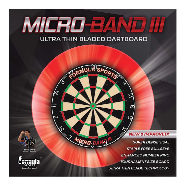 FORMULA SPORTS MICRO-BAND III RAZOR DARTBOARD