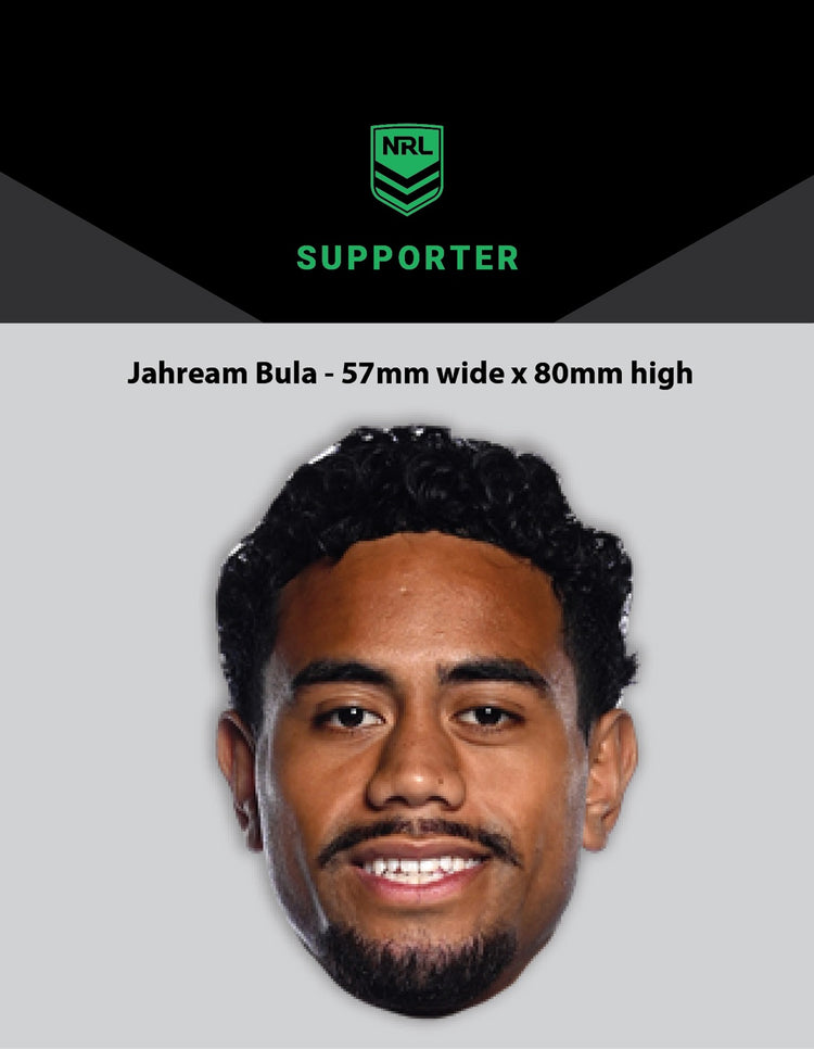 WESTS TIGERS JAHREAM BULA STICKER