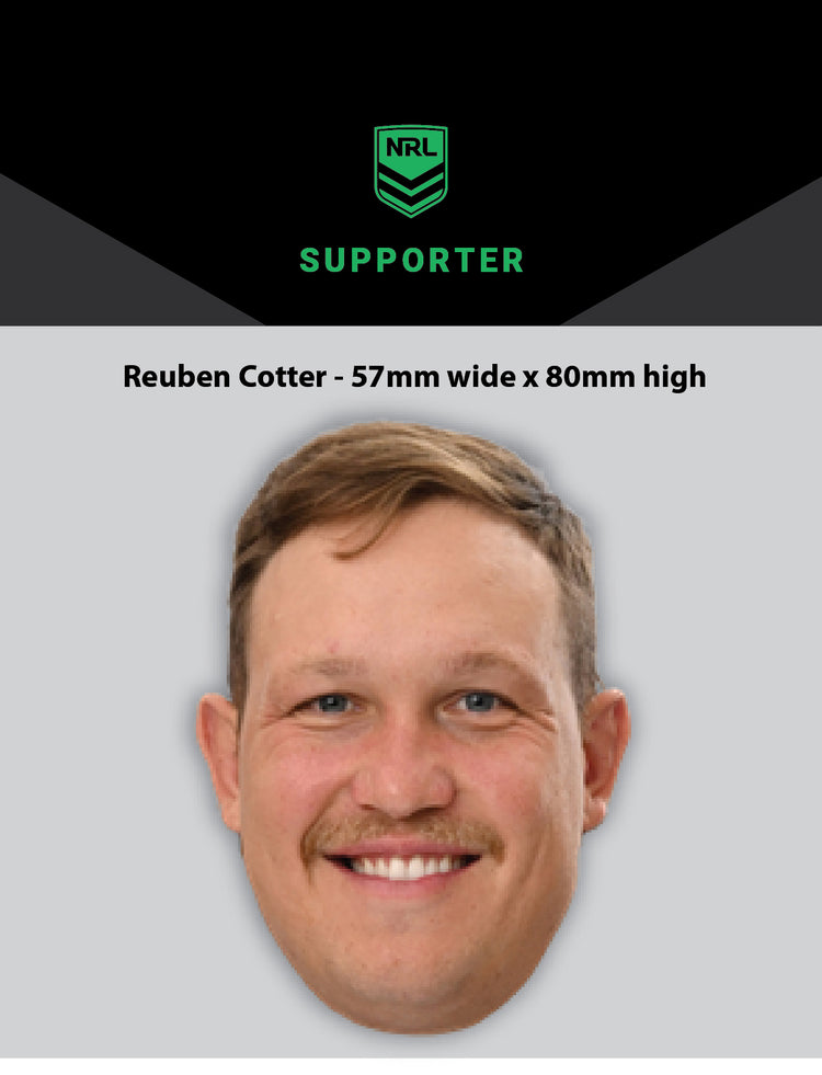 COWBOYS REUBEN COTTER STICKER