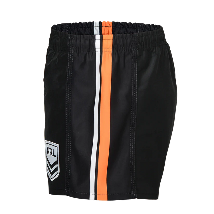 WESTS TIGERS SUPPORTER SHORTS