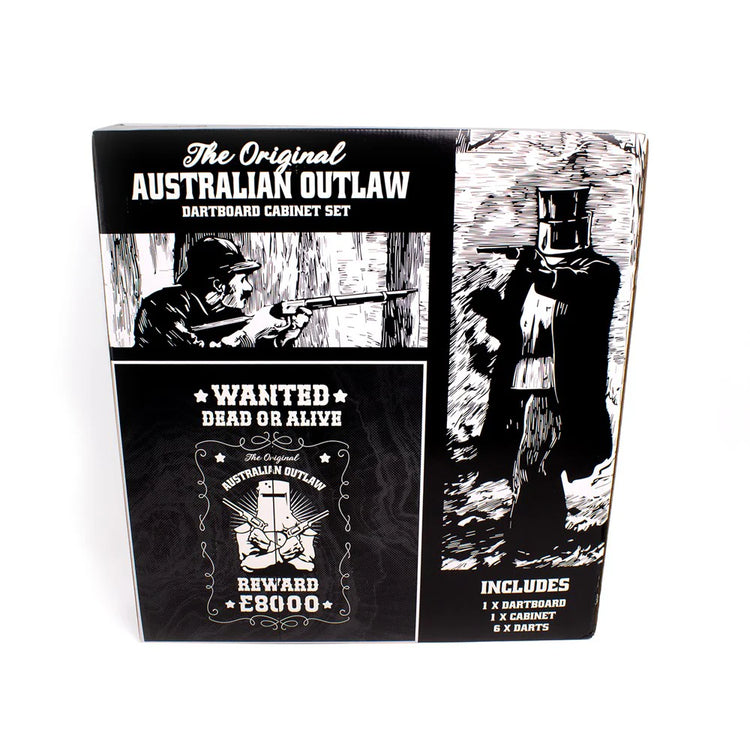 FORMULA SPORTS | Tex Darts Australian Outlaw Dartboard Cabinet Set