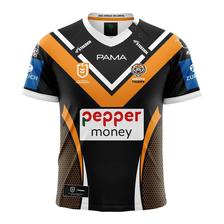 WEST TIGERS 2025 REPLICA HOME JERSEY