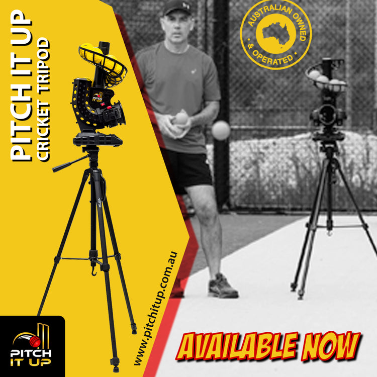 PITCH IT UP | Cricket Training Bowling Machine Tripod Stand