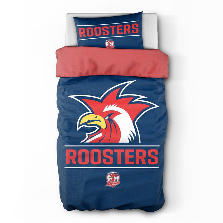 ROOSTERS SINGLE QUILT COVER SET