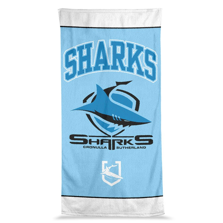 SHARKS JUMBO BEACH TOWEL