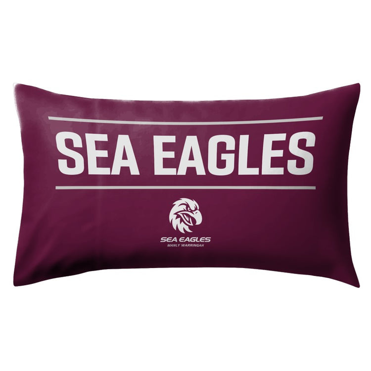 MANLY SEA EAGLES PILLOW CASE