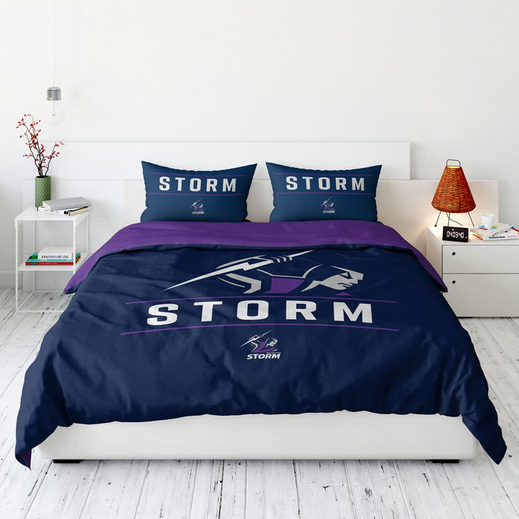 STORM QUEEN QUILT COVER SET
