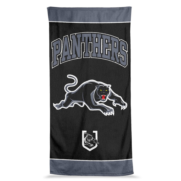PANTHERS JUMBO BEACH TOWEL