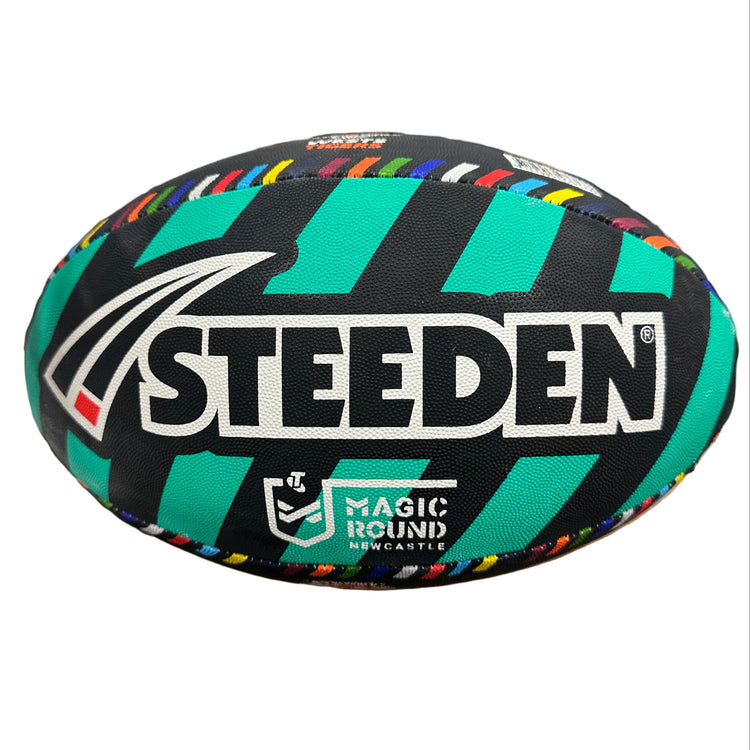 STEEDEN NRLW MAGIC ROUND SUPPORTER BALL - 11 inch