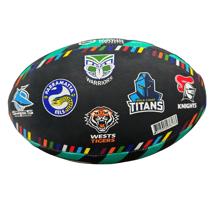 STEEDEN NRLW MAGIC ROUND SUPPORTER BALL - SIZE 5