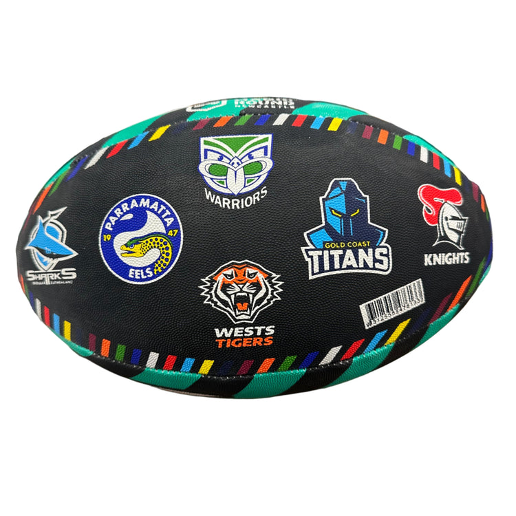 STEEDEN NRLW MAGIC ROUND SUPPORTER BALL - 11 inch