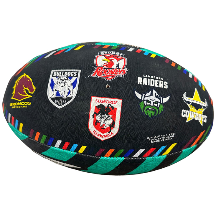 STEEDEN NRLW MAGIC ROUND SUPPORTER BALL - 11 inch