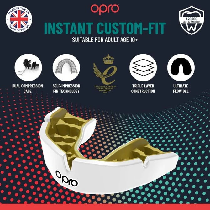 OPRO | INSTANT CUSTOM-FIT GEN 5 MOUTHGUARD