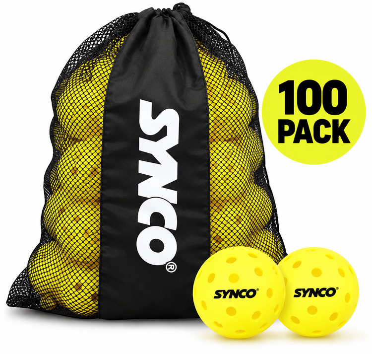 SYNCO Indoor Pickleballs 100PK
