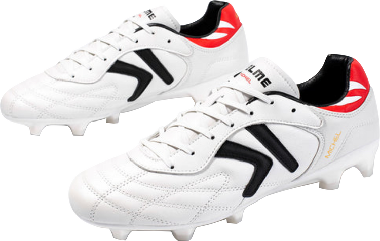 KELME  |   Michel  White/Red Football Boots
