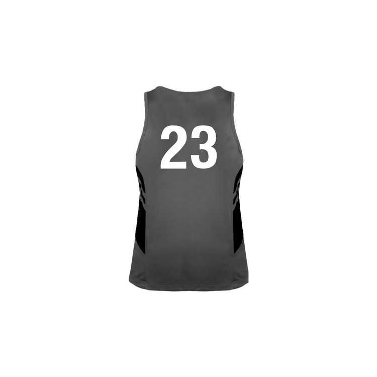 EVERYTHING SPORTS | Basic Singlet (Ash/Black)