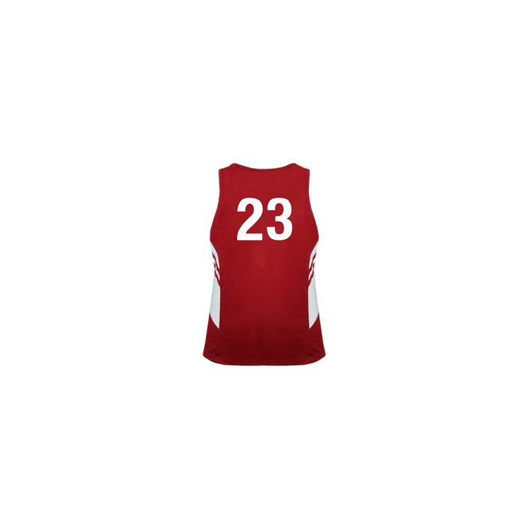 EVERYTHING SPORTS | Basic Singlet (Red/White)