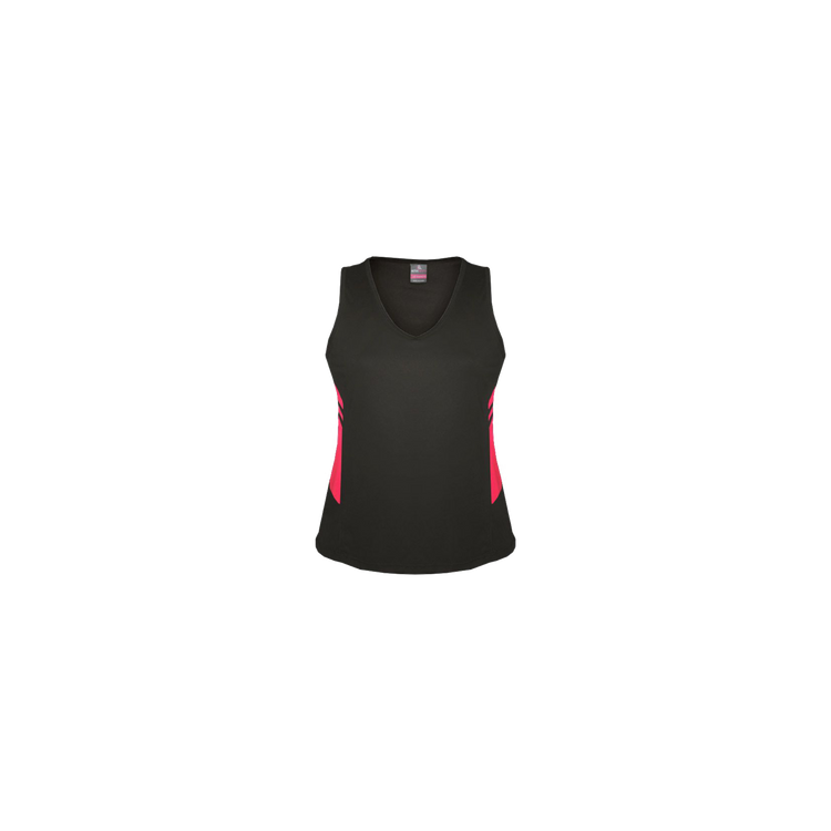 EVERYTHING SPORTS | Basic Singlet (Pink/Black)