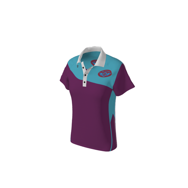 Polo Shirts 1.2 Womens Active Raglan Polo. (x 5)
