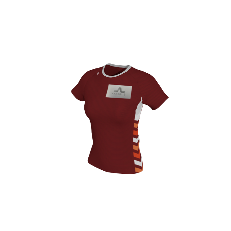 Tees 1.12 Womens Active Raglan Tee. (x 5)