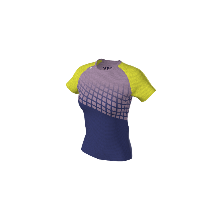 Tees 1.6 Womens Active Raglan Tee. (x 5)