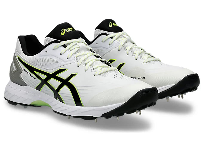 ASICS | 350 Not Out Cricket Spike Shoes White/Black