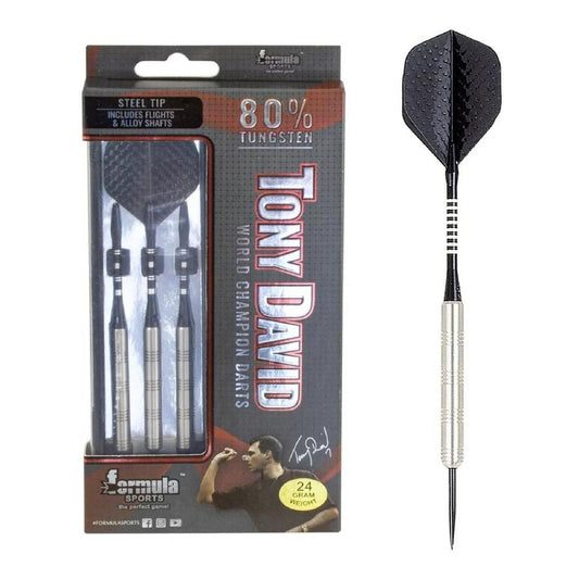 FORMULA SPORTS TONY DAVID 80% TUNGSTEN DARTS