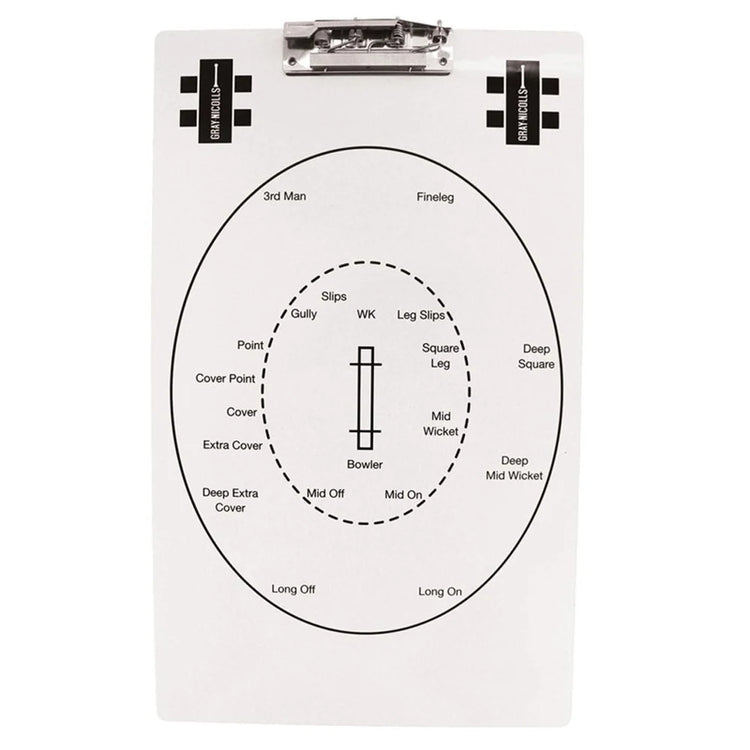 GRAY-NICOLLS CRICKET COACHING CLIPBOARD
