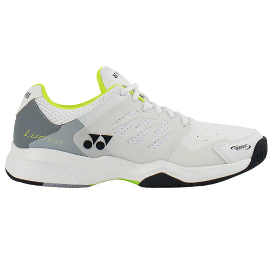 YONEX | Lumio 3 All Court Mens Tennis Shoes - White/Lime