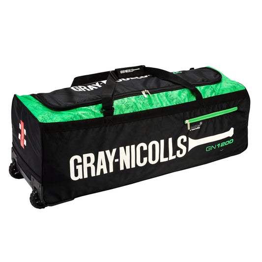 GRAY-NICOLLS GN-GN 1200 WHEEL BAG-BLK-GRN