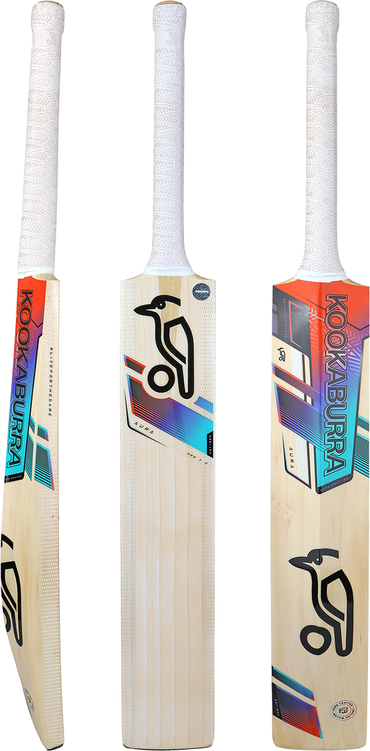 KOOKABURRA | AURA Pro 7.0  Junior English willow Cricket Bat