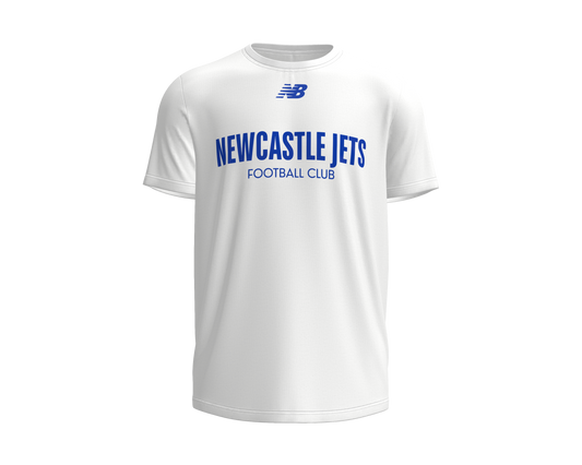 NEWCASTLE JETS FC 2025 Retro Casual Tee - Mens