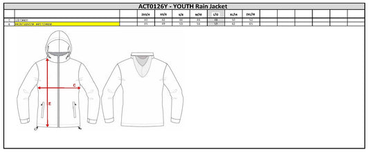 Rugby League Level 1 Sports Trainer | Light Weight Rain Jacket