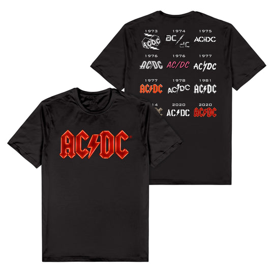 ACDC 50 YEARS OF LOGO TEE