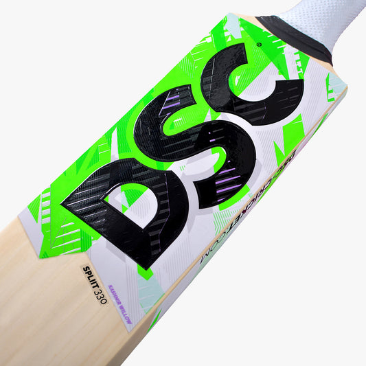 DSC SPLIIT 330 KASHMIR WILLOW CRICKET BAT SMALL ADULT
