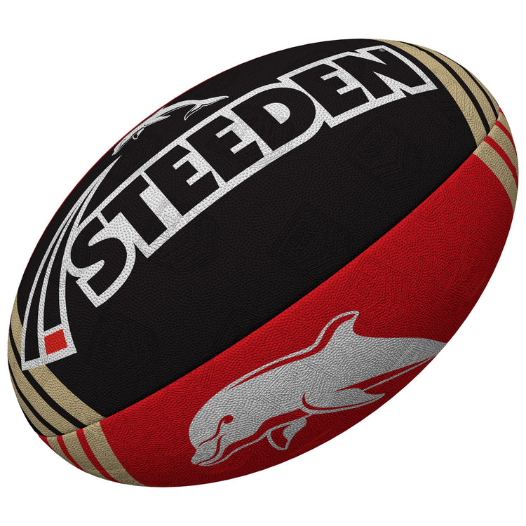 STEEDEN ST-NRL DOLPHINS ALTERNATE SUPPORTER BALL