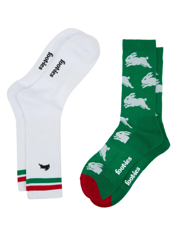 RABBITOHS CREW SOCKS 2 PACK