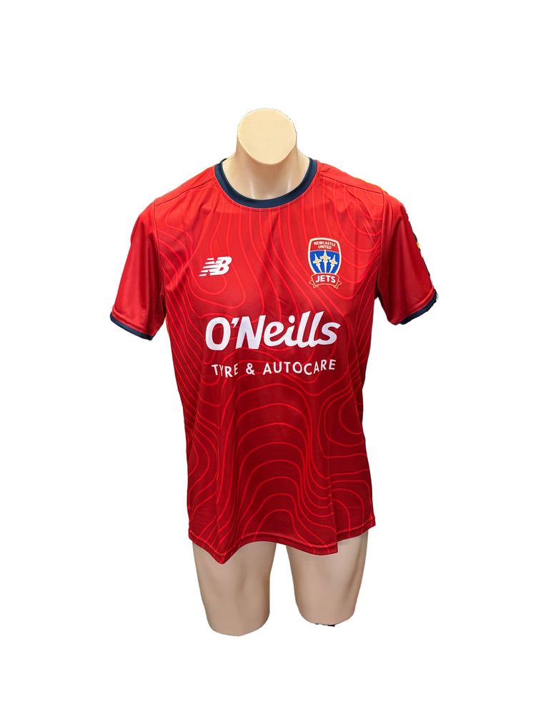NEWCASTLE JETS FC REPLICA TRAINING TEE
