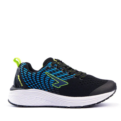 SFIDA Monsoon Boys Running Shoe Black/Blue/Lime